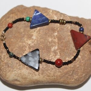 Gemstone Beaded Bracelet